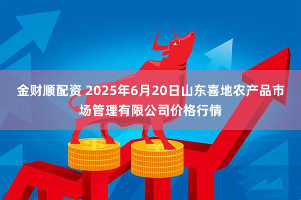 金财顺配资 2025年6月20日山东喜地农产品市场管理有限公司价格行情