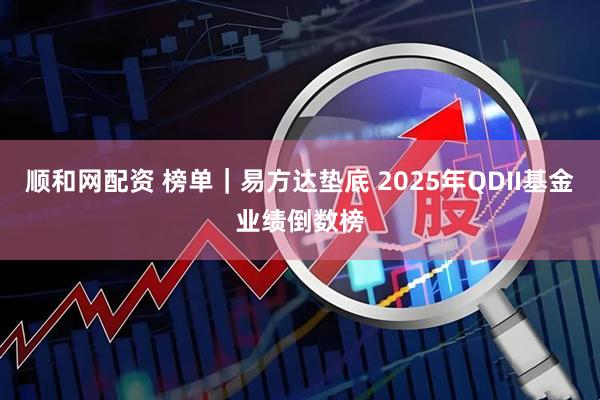 顺和网配资 榜单｜易方达垫底 2025年QDII基金业绩倒数榜